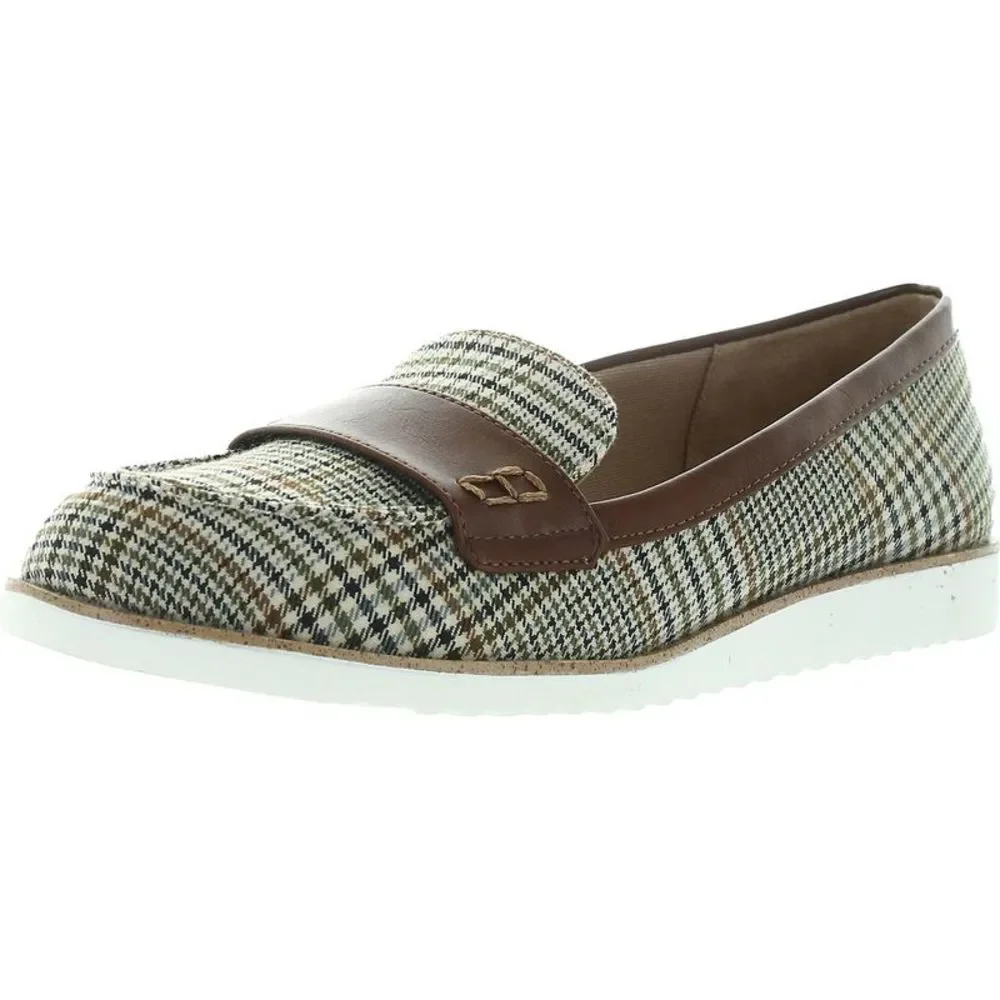 LifeStride Womens Zee Beige Dressy Slip On Moccasins Loafers Flats NWT